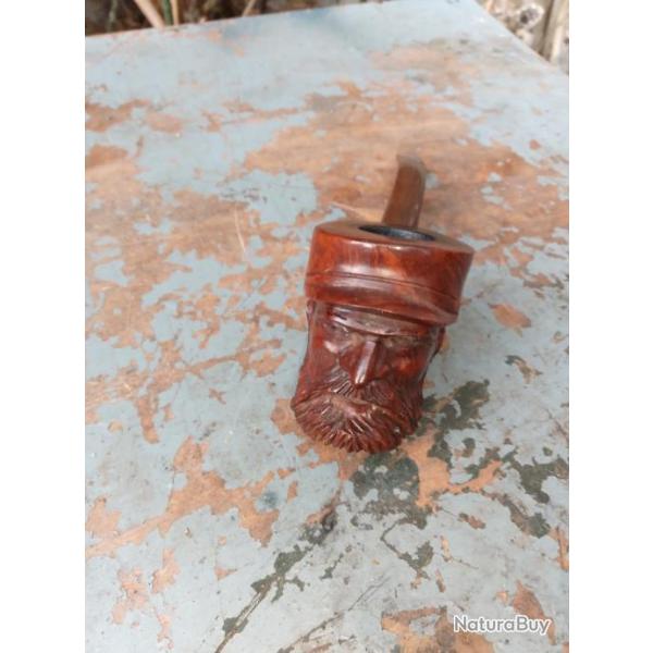 Superbe artisanat de trancher trs belle pipe de 14 18 authentique pour collectionneur !!