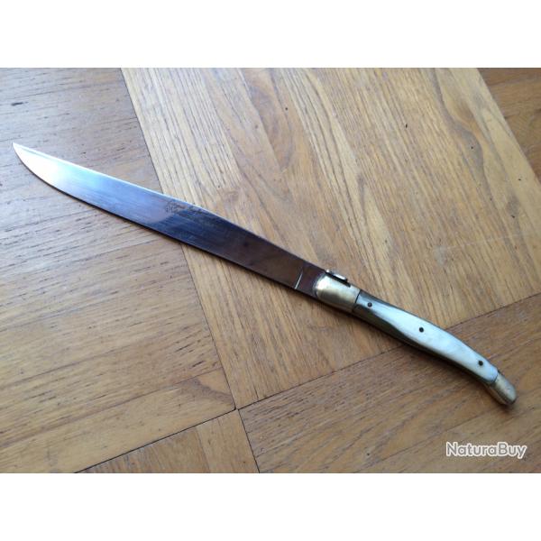 Grand couteau Laguiole - 29 cm - Fait main .
