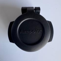 Cache objectif (avant) rabattable Aimpoint - Opaque / noir avec filtre ARD