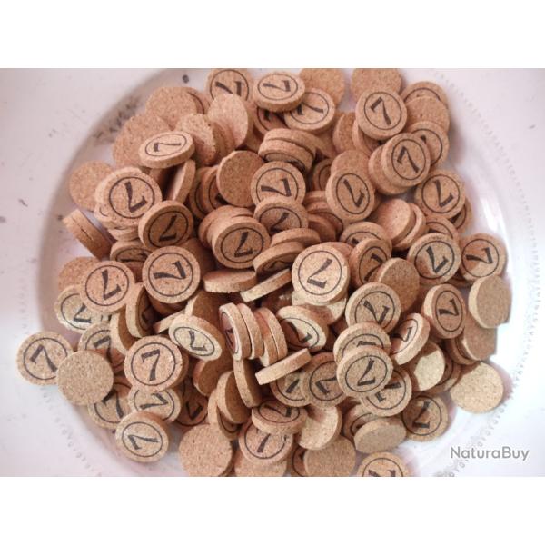 Lot de 390 rondelles lige en calibre 16 , n 7.