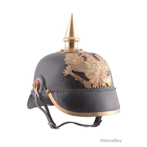 Casque � pointe d'infanterie prussienne 1889 cuir