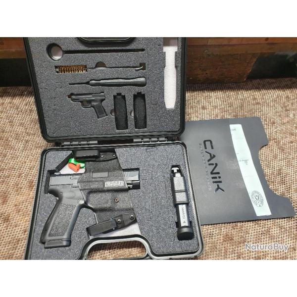 en stock : pistolet CANIK mod�le METE MC9LS BLACK cal 9x19 parabellum