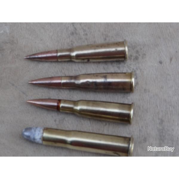 Vends anciennes cartouches lebel (3) et fusil gras balle plomb calepin�e (1) collector