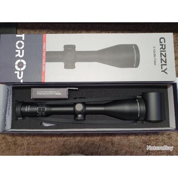 lunette VECTOR OPTICS s�rie GRIZZLY mod�le 3-12x56i FIBER