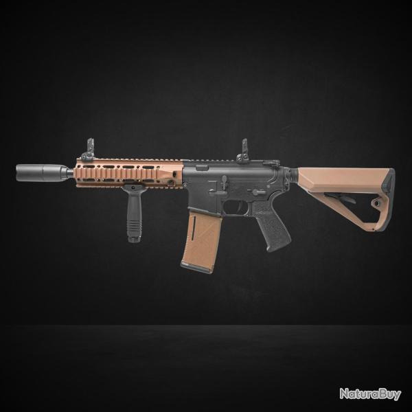 FUSIL D'ASSAULT M4 ARCTURUS AEG LWT MK-2 CQB 10' Sport Bi-ton