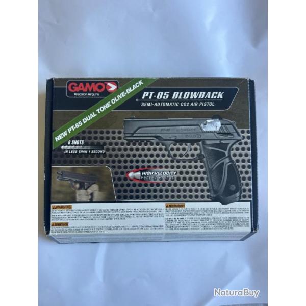 Pistolet CO2 � plomb blowback GAMO PT-85