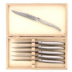 Coffret 6 couteaux inox