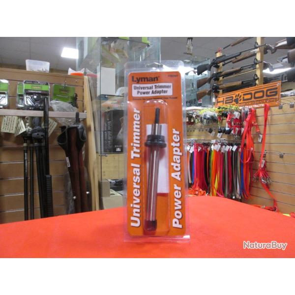 adaptateur sur perceuse pour tour a �tui de LYMAN