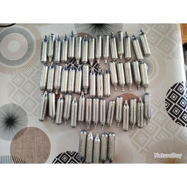 Lot 50 Sparklets CO2 no name pour r�pliques d'airsoft