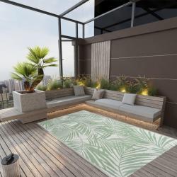 Tapis d'ext&eacute;rieur ARAKIL Vert 120x180 cm PP alsavelo