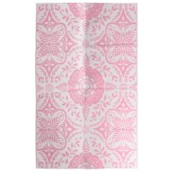Tapis d'ext&eacute;rieur ARAKIL rose 190x290 cm PP alsavelo