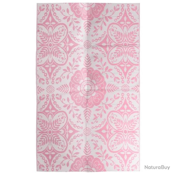 Tapis d'ext�rieur ARAKIL rose 190x290 cm PP alsavelo
