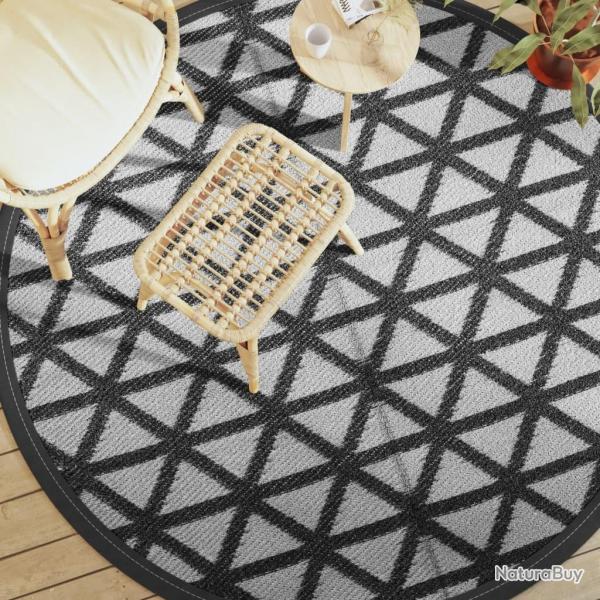 Tapis d'ext�rieur ARAKIL noir �200 cm PP
