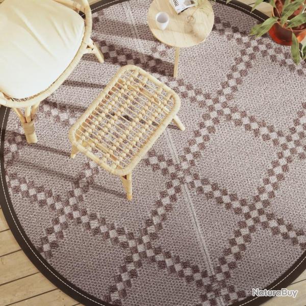 Tapis d'extrieur ARAKIL marron 200 cm PP alsavelo