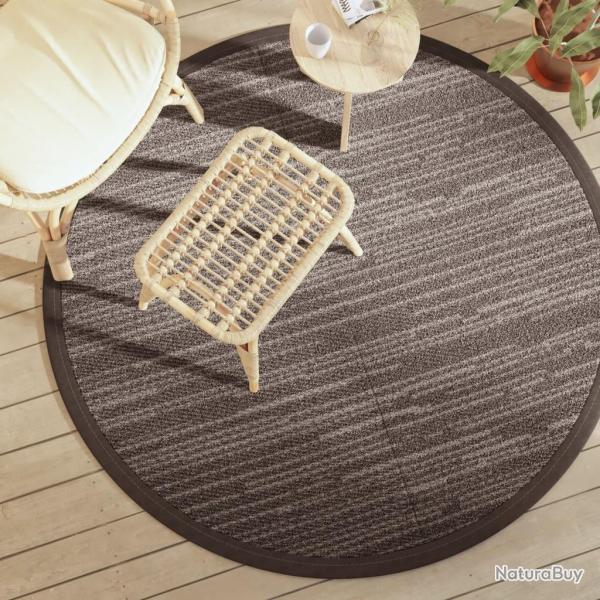 Tapis d'ext�rieur ARAKIL marron �160 cm PP