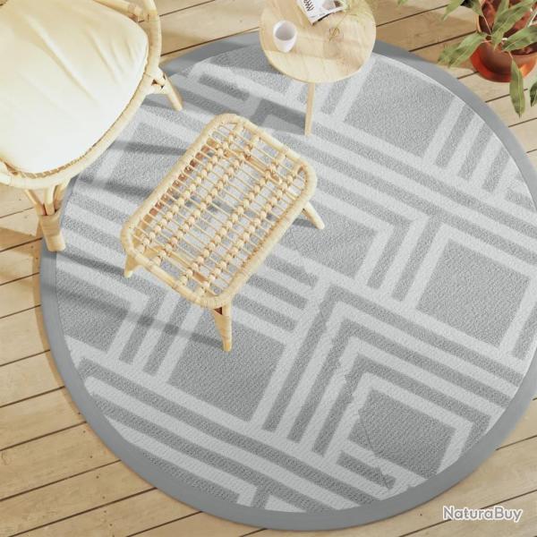 Tapis d'ext�rieur ARAKIL gris �160 cm PP alsavelo