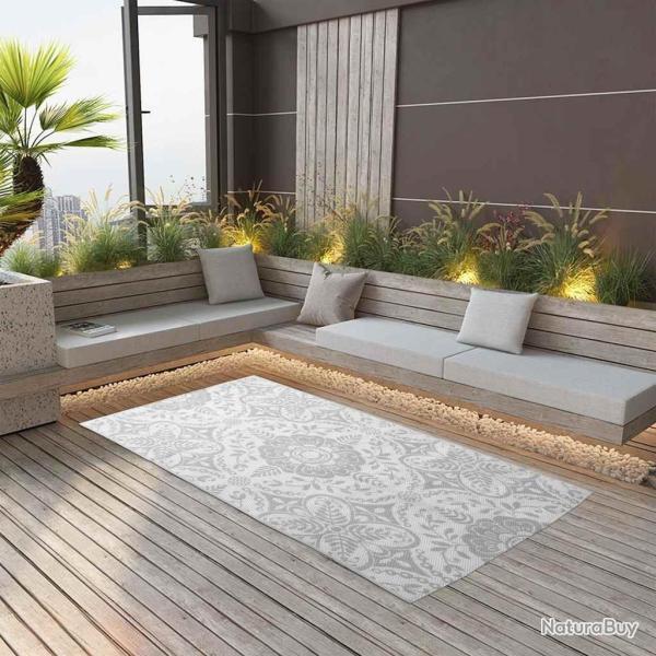 Tapis d'ext�rieur ARAKIL Gris clair 160x230 cm PP