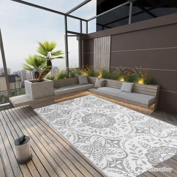 Tapis d'ext�rieur ARAKIL gris clair 140 x 200 cm PP