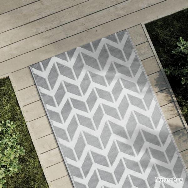 Tapis d'ext�rieur ARAKIL gris 80 x 250 cm PP alsavelo