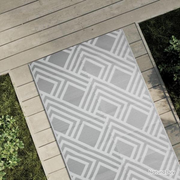 Tapis d'ext�rieur ARAKIL gris 80 x 150 cm PP alsavelo