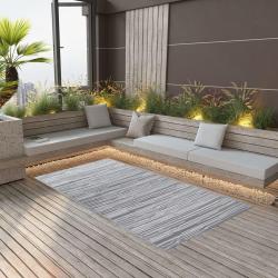 Tapis d'ext&eacute;rieur ARAKIL Gris 160x230 cm PP