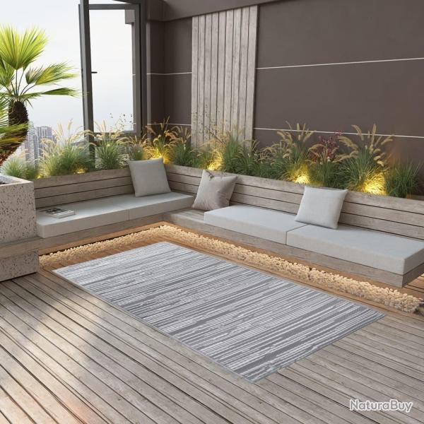 Tapis d'ext�rieur ARAKIL Gris 160x230 cm PP