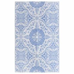 Tapis d'ext&eacute;rieur ARAKIL Bleu azur&eacute; 190x290 cm PP alsavelo