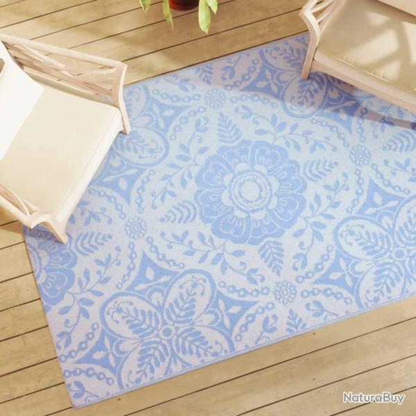 Tapis d'ext�rieur ARAKIL bleu azur� 140x200 cm PP alsavelo