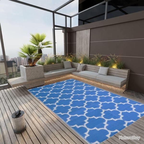 Tapis d'ext�rieur ARAKIL Bleu 190x290 cm PP alsavelo