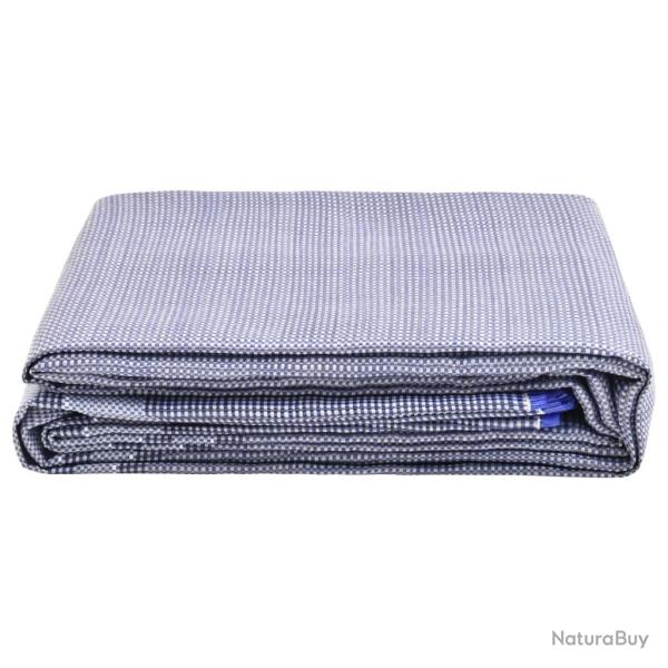 Tapis de tente 250x200 cm Bleu alsavelo