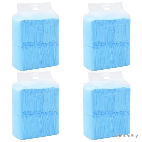 Tapis d'hygi�ne pour chiens 400 pcs 60 x 60 cm Tissu non tiss�