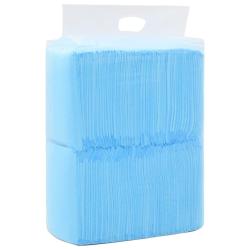 Tapis d'hygi&egrave;ne pour chiens 100 pcs 60 x 45 cm Tissu non tiss&eacute;