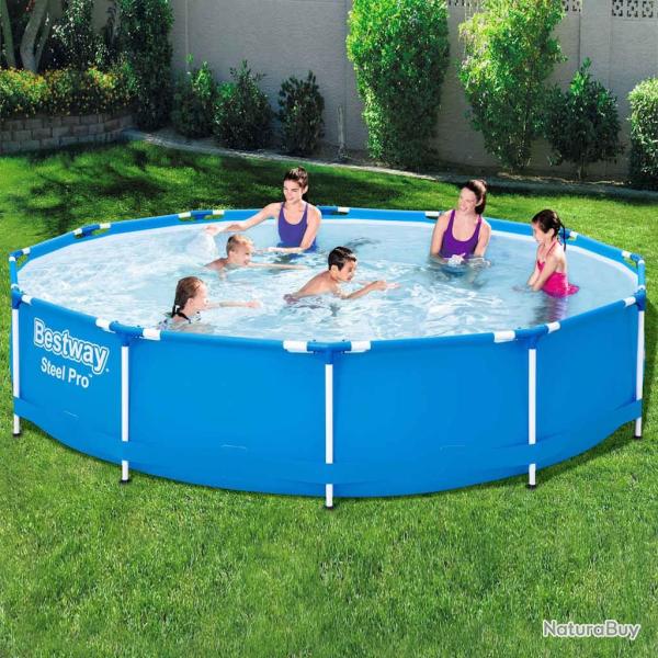 piscine Steel Pro Cadre 366x76 cm