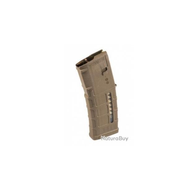 Chargeur pmag MAGPUL gen m3 cal.5.56x45 223rem AR15 30 coups avec fen�tre tan