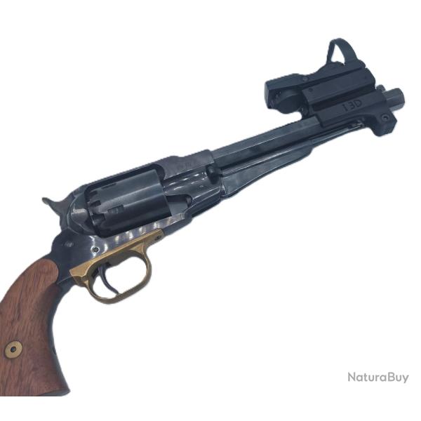 Remington 1858 - Rail picatinny haut - canon 8 pouces Calibre 36 et 44