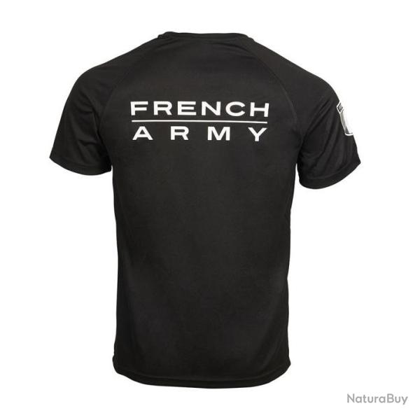 Tee shirt Easy Clim French Army Noir