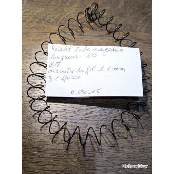 RESSORT DE TUBE MAGASIN ref:a030-15