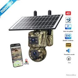 Cam&eacute;ra de Chasse 360&deg; GPS 4G RoG V2 - Double Objectif