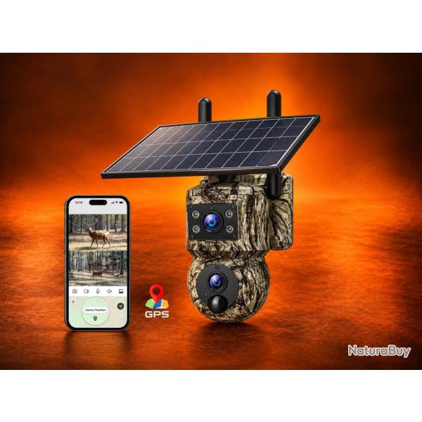 Cam�ra de Chasse 360� GPS 4G RoG V2 - Double Objectif
