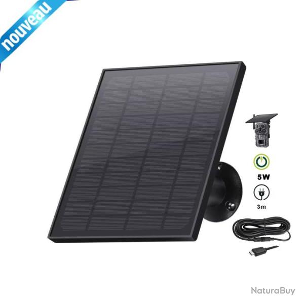 Panneau solaire Puissant 6W Camera RoG 360-GPS