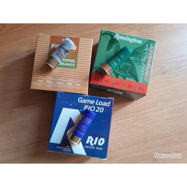 Lot 75  Cartouches chasse...