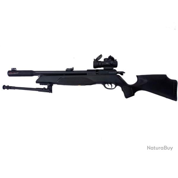 PACK-X2 CARABINE + BIPIED PCP GAMO ARROW Cal. 5,5 mm, 19,9 joules +Red Dot 1X24X32