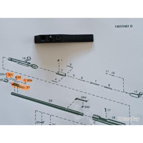 SUPPORT GUIDON + GUIDON ANSCHUTZ