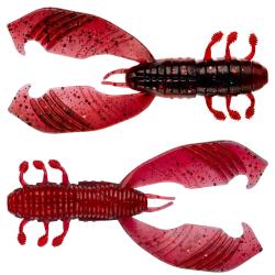 Leurre Souple Gunki Boogie Craw VIB 90 9cm Par 4 8,1g Dark Red