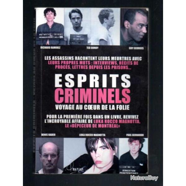 esprits criminels voyage au coeur de la folie 7 criminels collectif