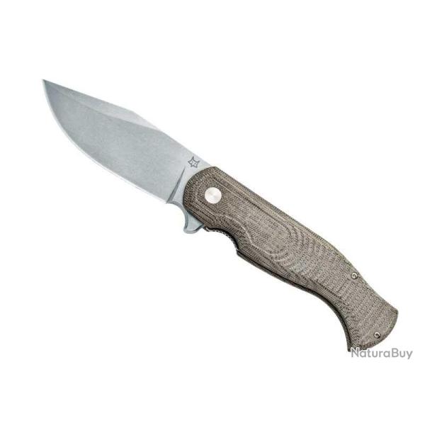 COUTEAU FOX EASTWOOD TIGER MICARTA VERT