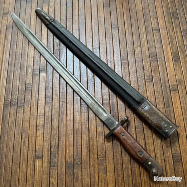 BAONNETTE ANGLAISE LEE ENFIELD WILKINSON 1907 de 1917 WW1