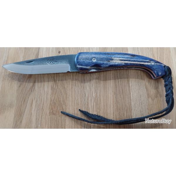 Couteau pliant CITADEL Trident H�tre bleu