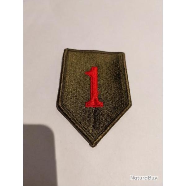 Patch arm�e us 1st INFANTRY DIVISION big Red one original 1