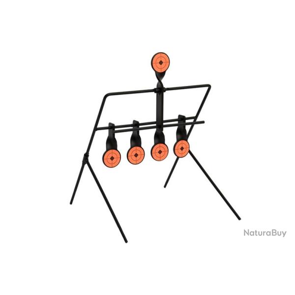Cible multi-gongs m�tal auto-basculante Grand Assemblage 4+1